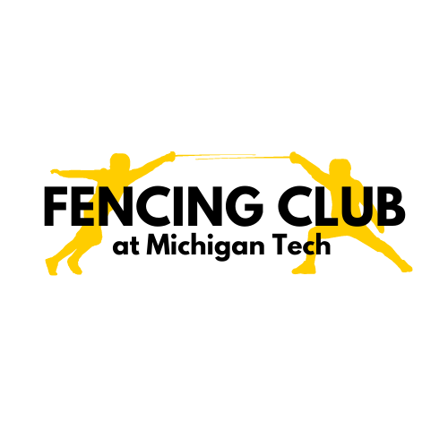 Michigan Tech fencing club logo